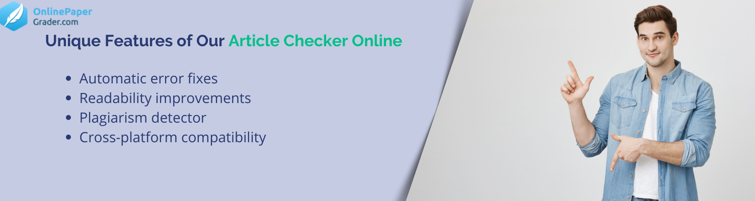 features of online article grammar checker